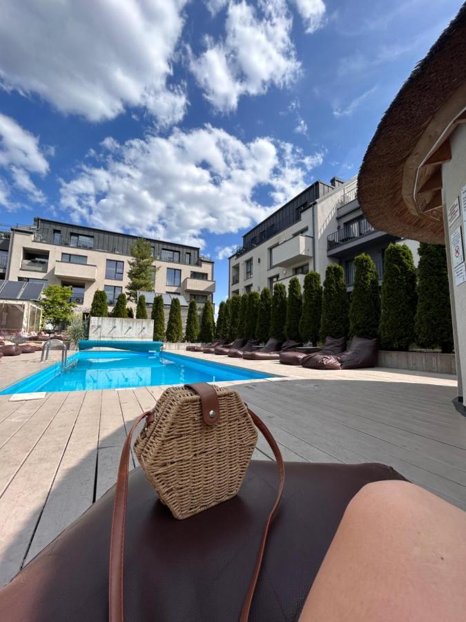 Super Mini Loft With Outdoor Pool. Apartman Palanga Kültér fotó